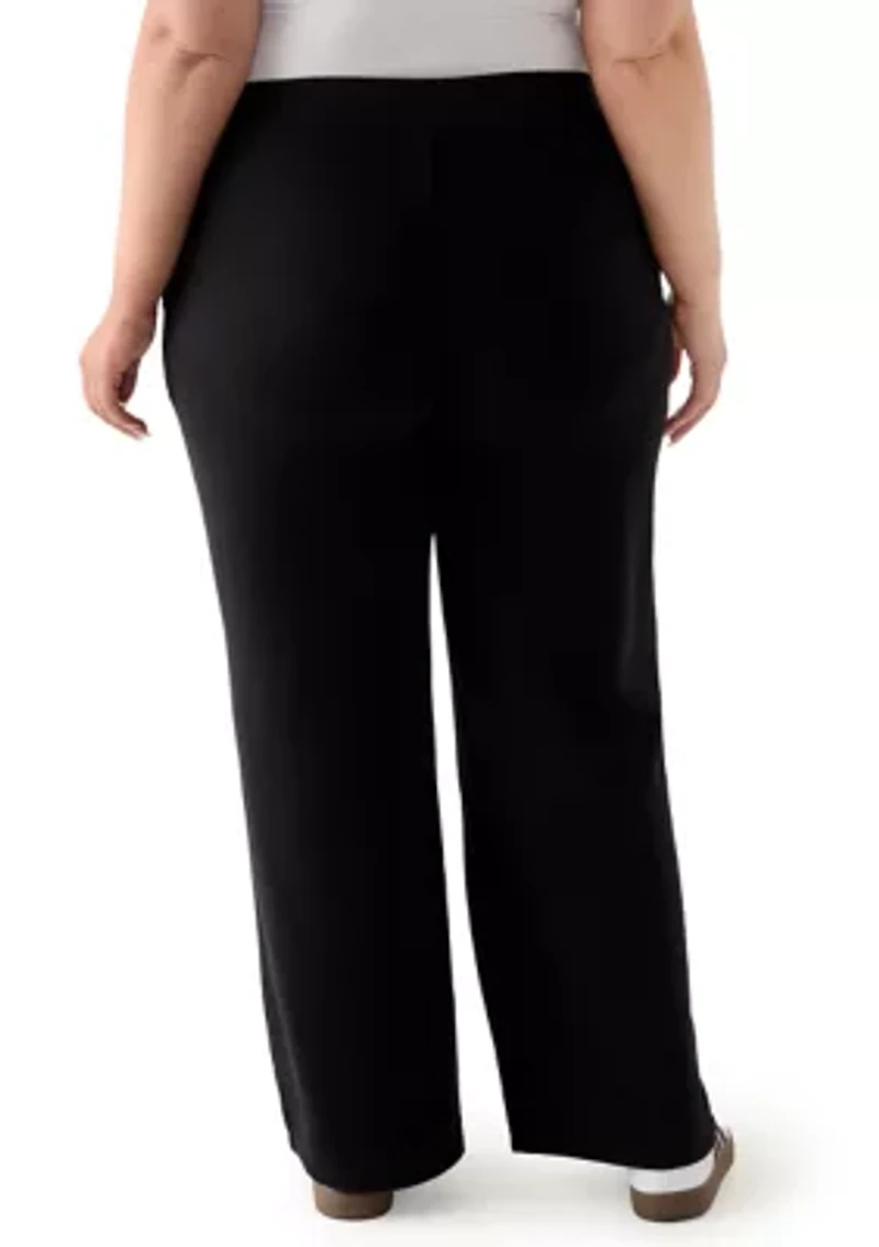 Plus Wide Leg Pants
