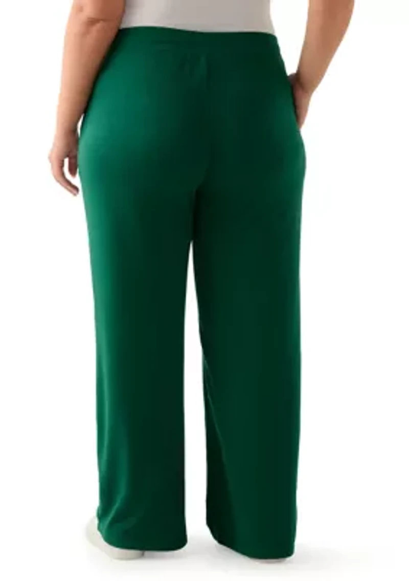 Plus Wide Leg Pants