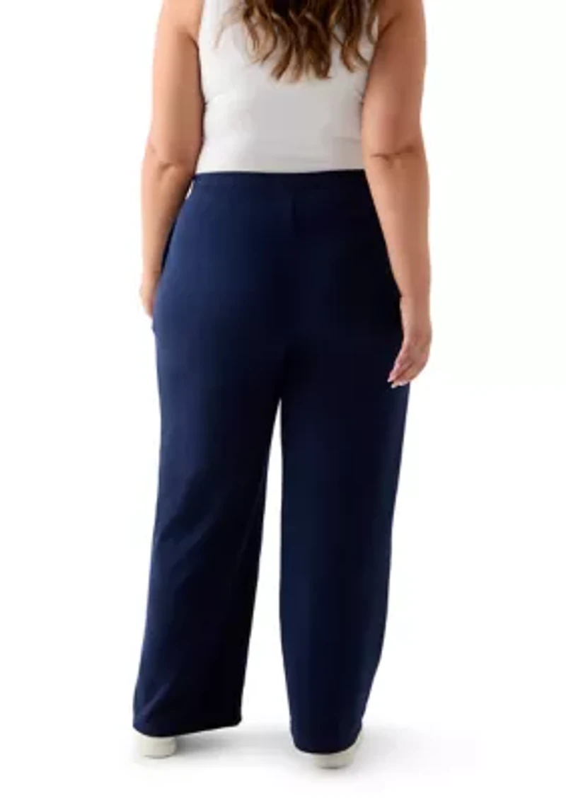 Plus Wide Leg Pants