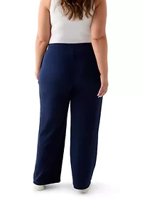 Plus Wide Leg Pants