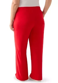 Plus Wide Leg Pants