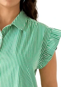 Plus Short Sleeve Peplum Dress