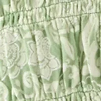 Women's Flutter Sleeve Smocked Knit Top