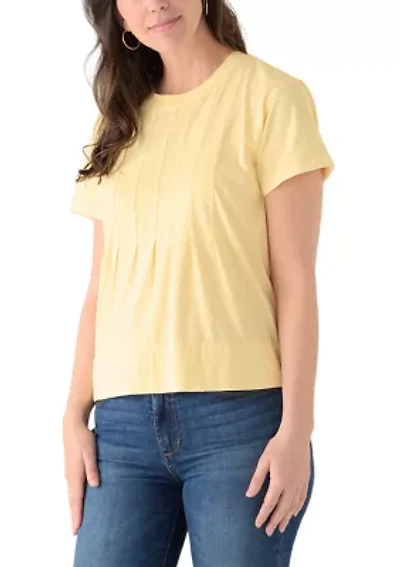Women's Pleated T-Shirt