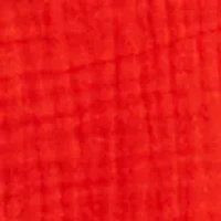 Petite Short Sleeve Woven Gauze Blouse