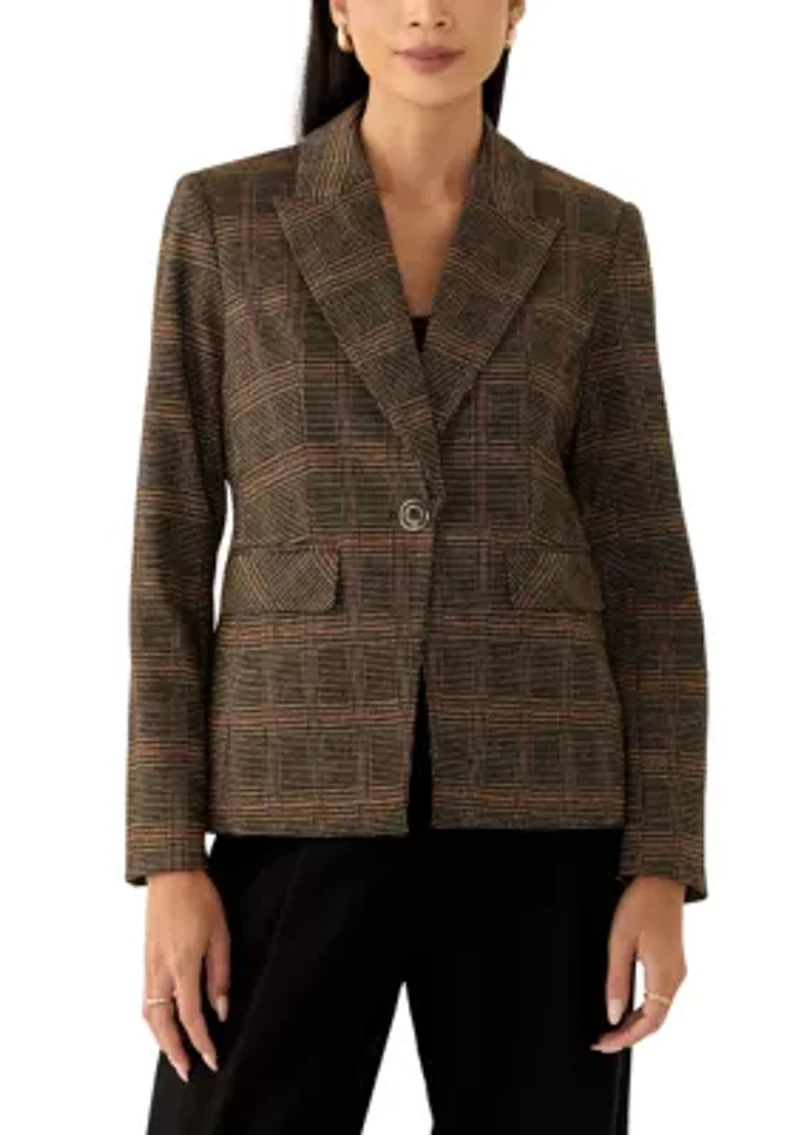 Petite Notch Lapel Blazer