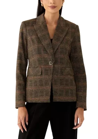 Petite Notch Lapel Blazer