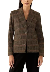 Petite Notch Lapel Blazer