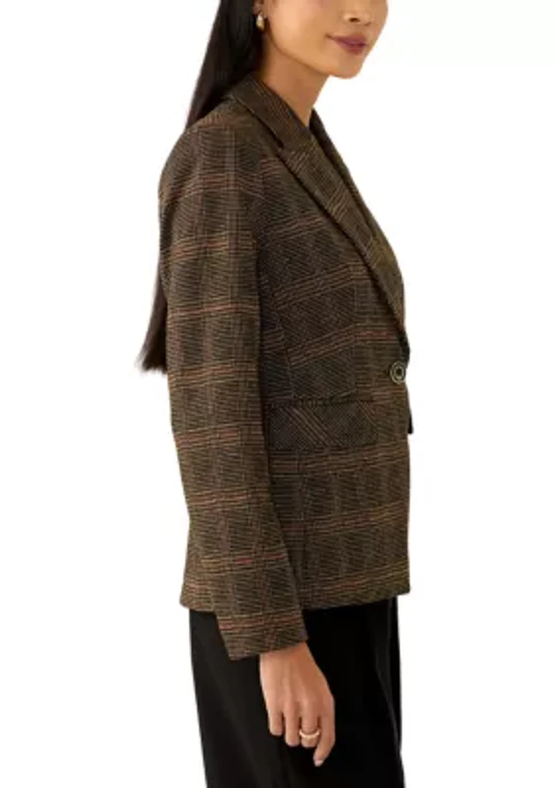 Petite Notch Lapel Blazer