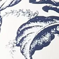 Plus 3/4 Sleeve Split Neck Woven Blouse