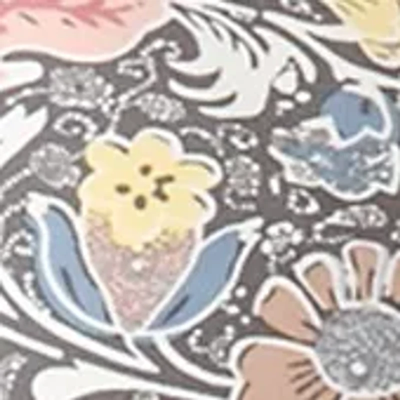 Plus 3/4 Sleeve Split Neck Woven Blouse