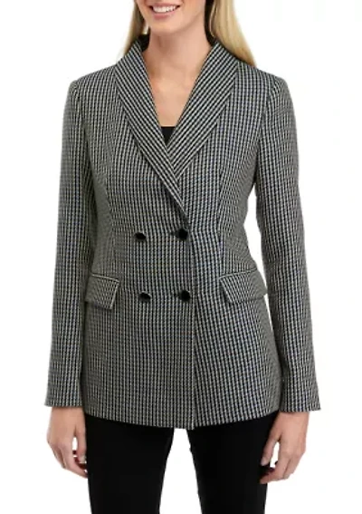 Women's Double Breasted Menswear Blazer