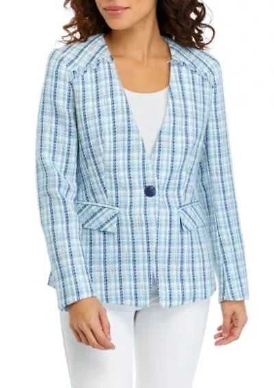 Petite Tweed Blazer