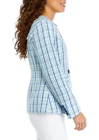 Petite Tweed Blazer