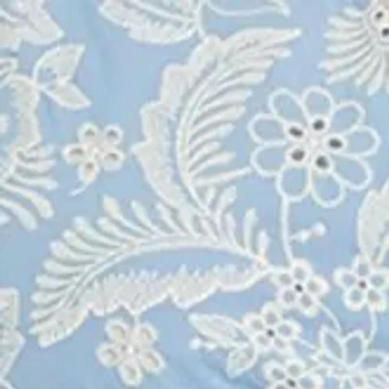 Petite Eyelet Midi Dress