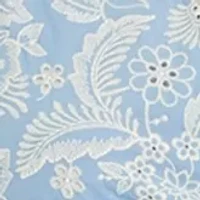 Petite Eyelet Midi Dress