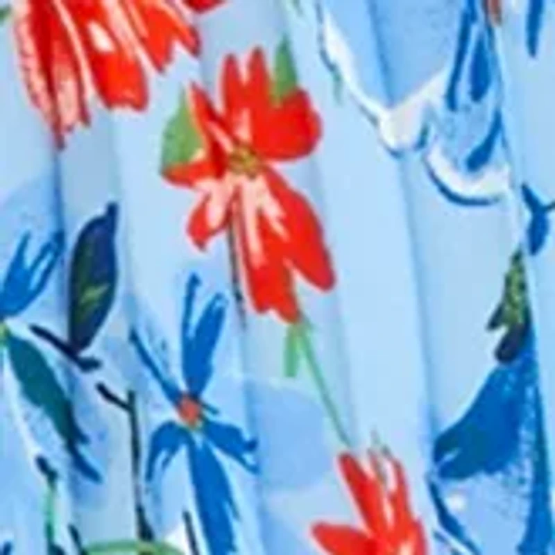 Petite Pull On Pleated Skirt