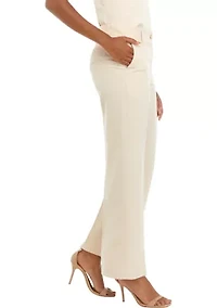 Petite Full Length Wide Leg Pants