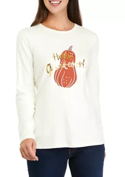 Women's Long Sleeve Graphic T-Shirt