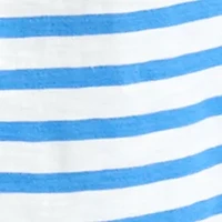 Plus Short Sleeve Square Neck Top