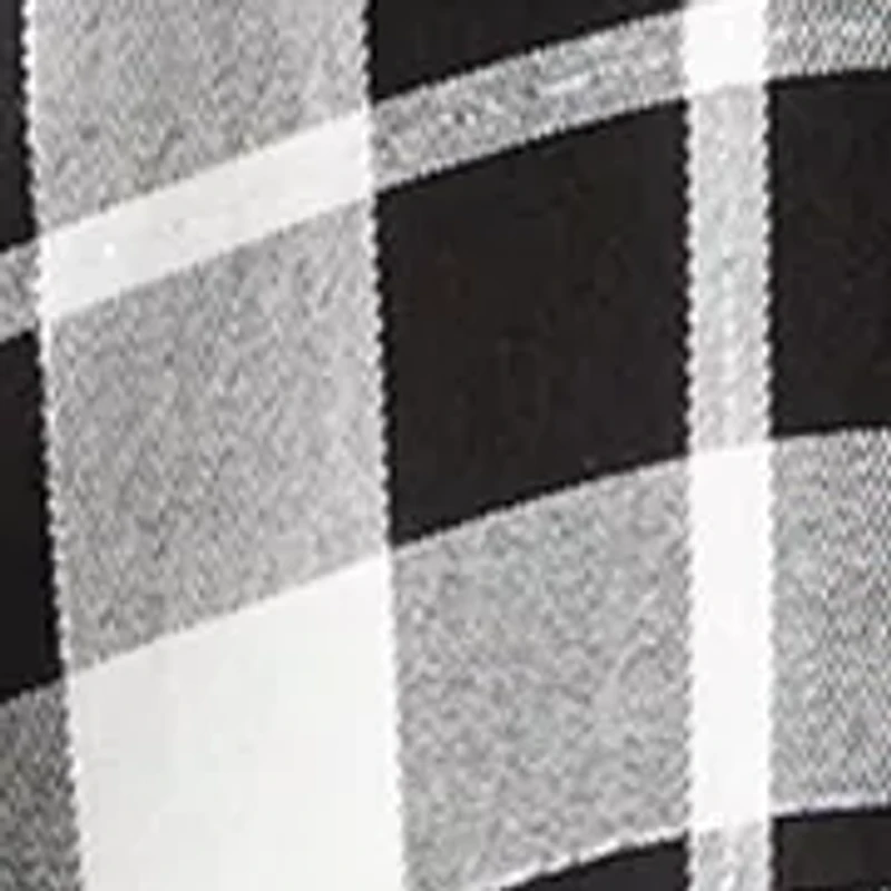 Women's Long Sleeve Flannel Work Shirt with Lurex