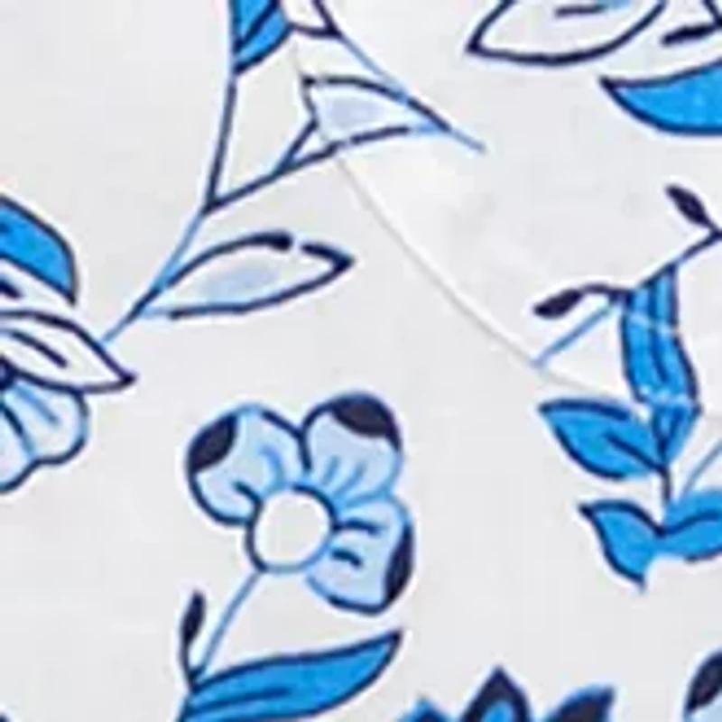 Women's Printed Linen Pants