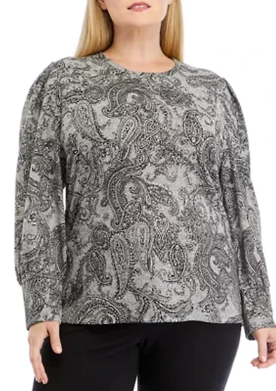 Plus Foil Printed Marl Top
