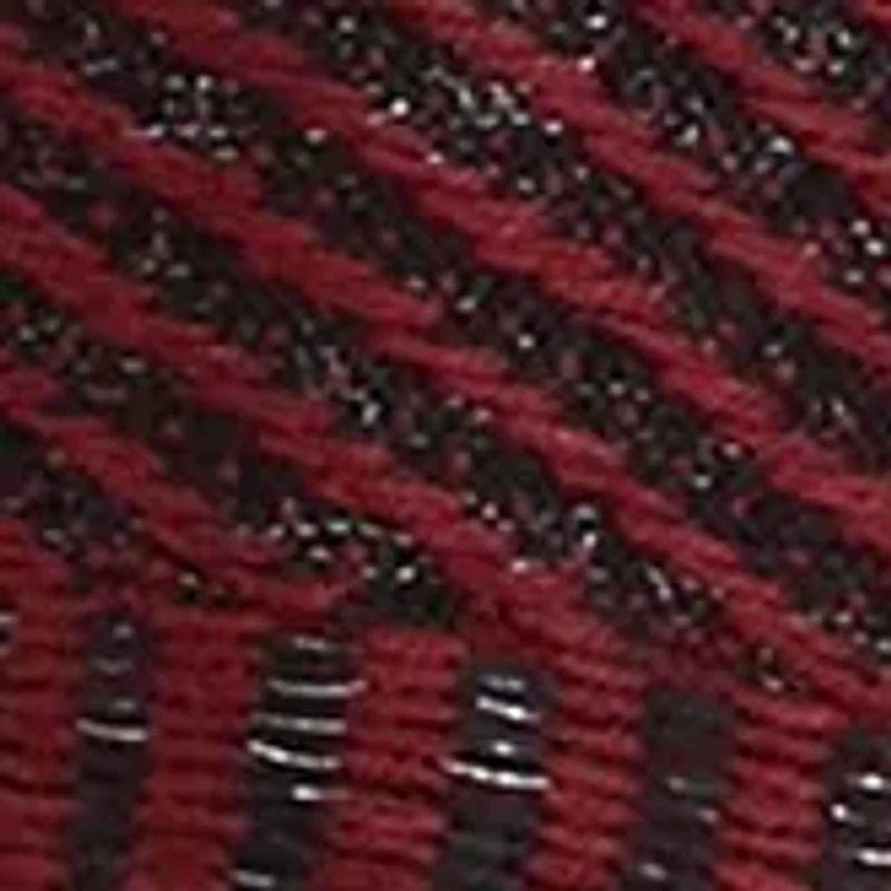 Plus Multi Stitch Lurex Open Front Cardigan