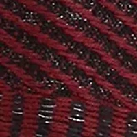 Plus Multi Stitch Lurex Open Front Cardigan