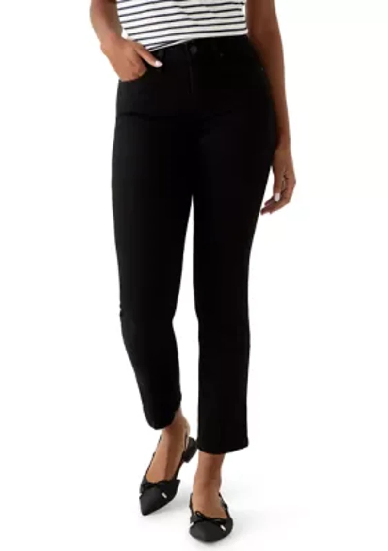 Petite Lexington Straight Denim