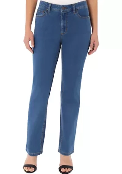 Petite Lexington Straight Jeans