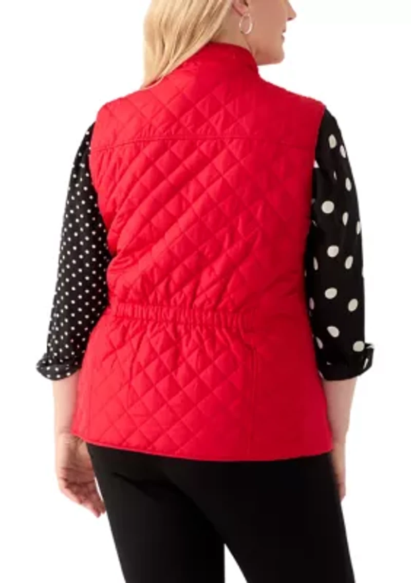Plus Quilted Vest