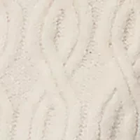 Petite Rib Twist Cable Turtleneck Sweater