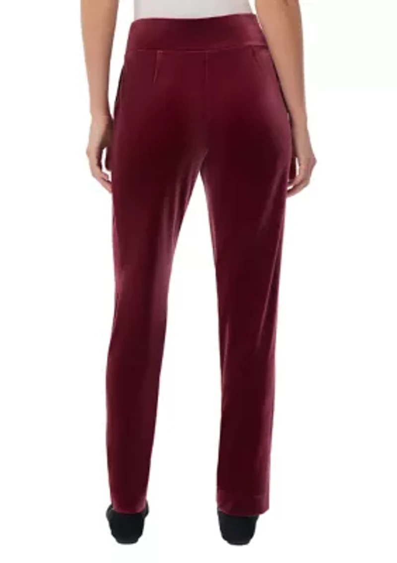 Women's Velour Pull On Pants
