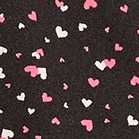 Women's 3/4 Sleeve V-Neck Heart Print Top