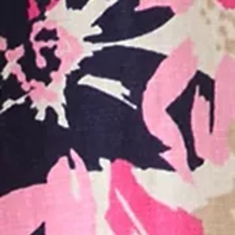 Plus Elbow Sleeve Raglan Blouse