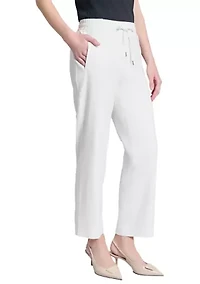 Women's Pull On D-String Welt Pocket Pants