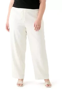 Plus D-String Welt Pocket Lined Pants