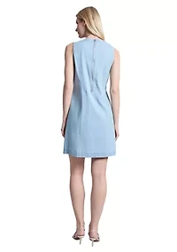 Petite Sleeveless Shift Dress