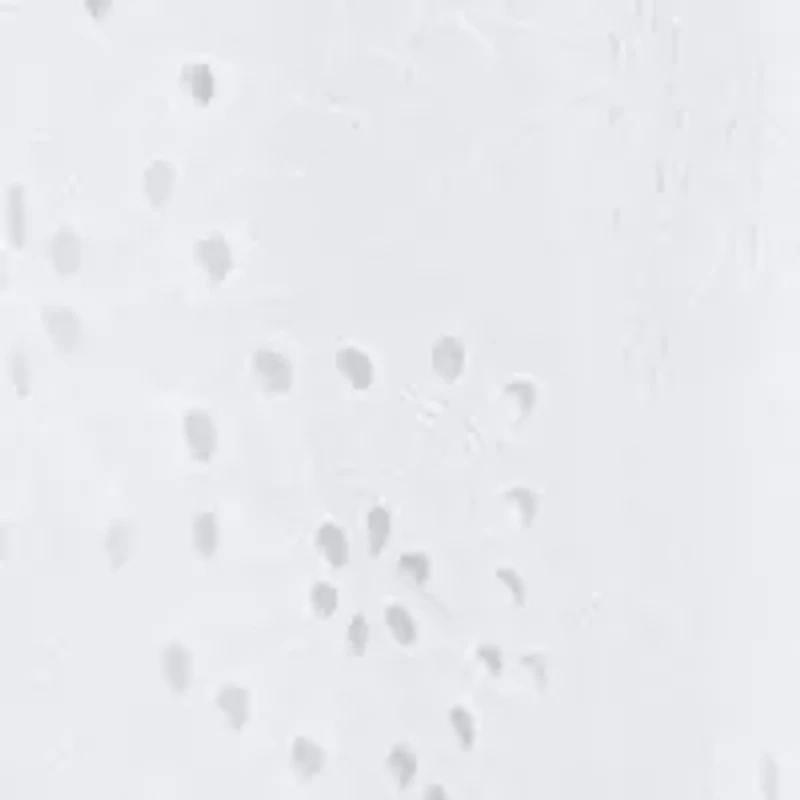 Women's Floral Eyelet One Button Notch Collar with Welt Pockets