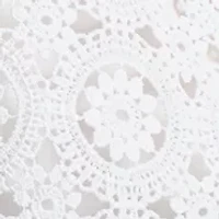 Petite Short Sleeve Lace T-Shirt