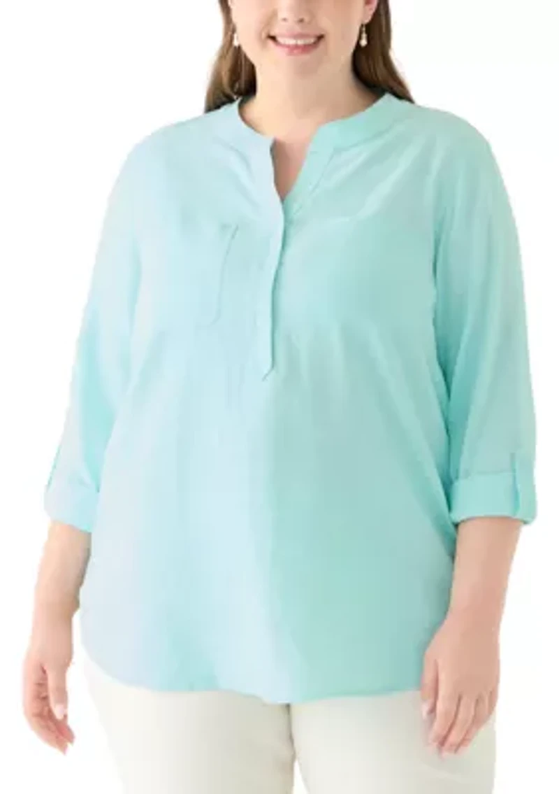 Plus Button Front Top