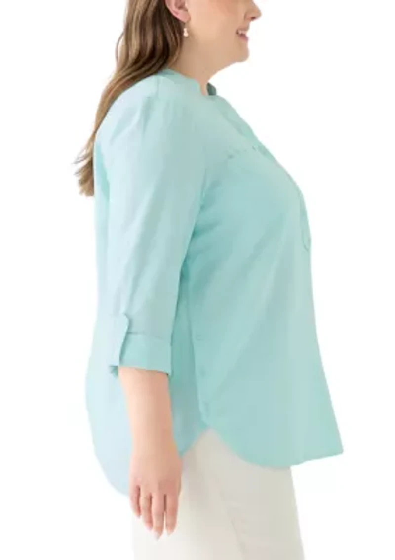 Plus Button Front Top