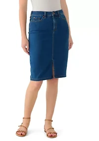 Women's Pencil Denim Skirt
