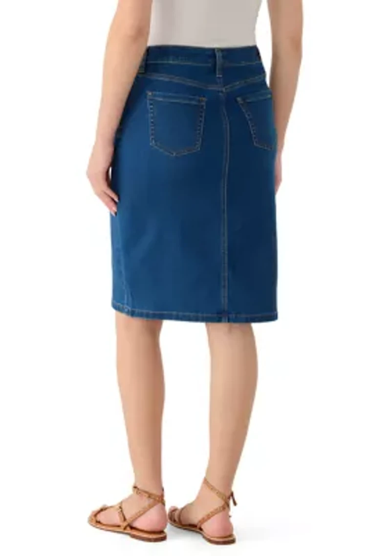 Women's Pencil Denim Skirt