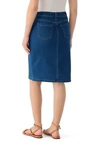 Women's Pencil Denim Skirt