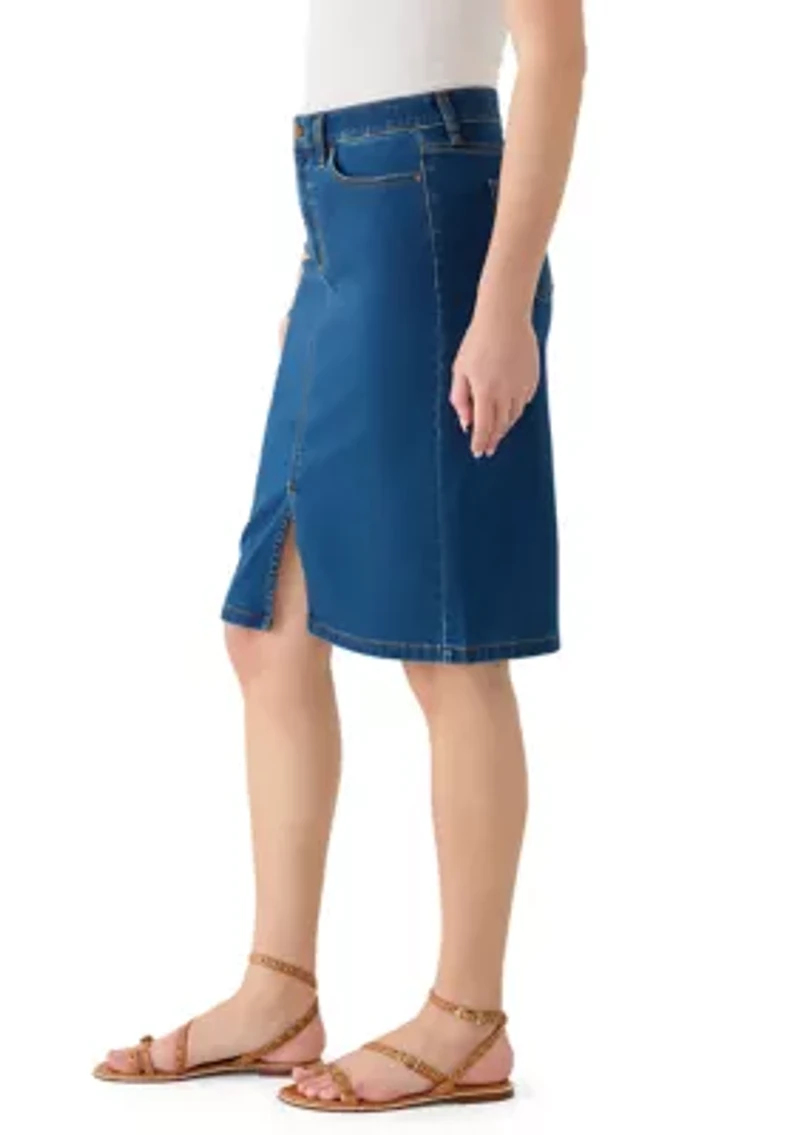 Women's Pencil Denim Skirt