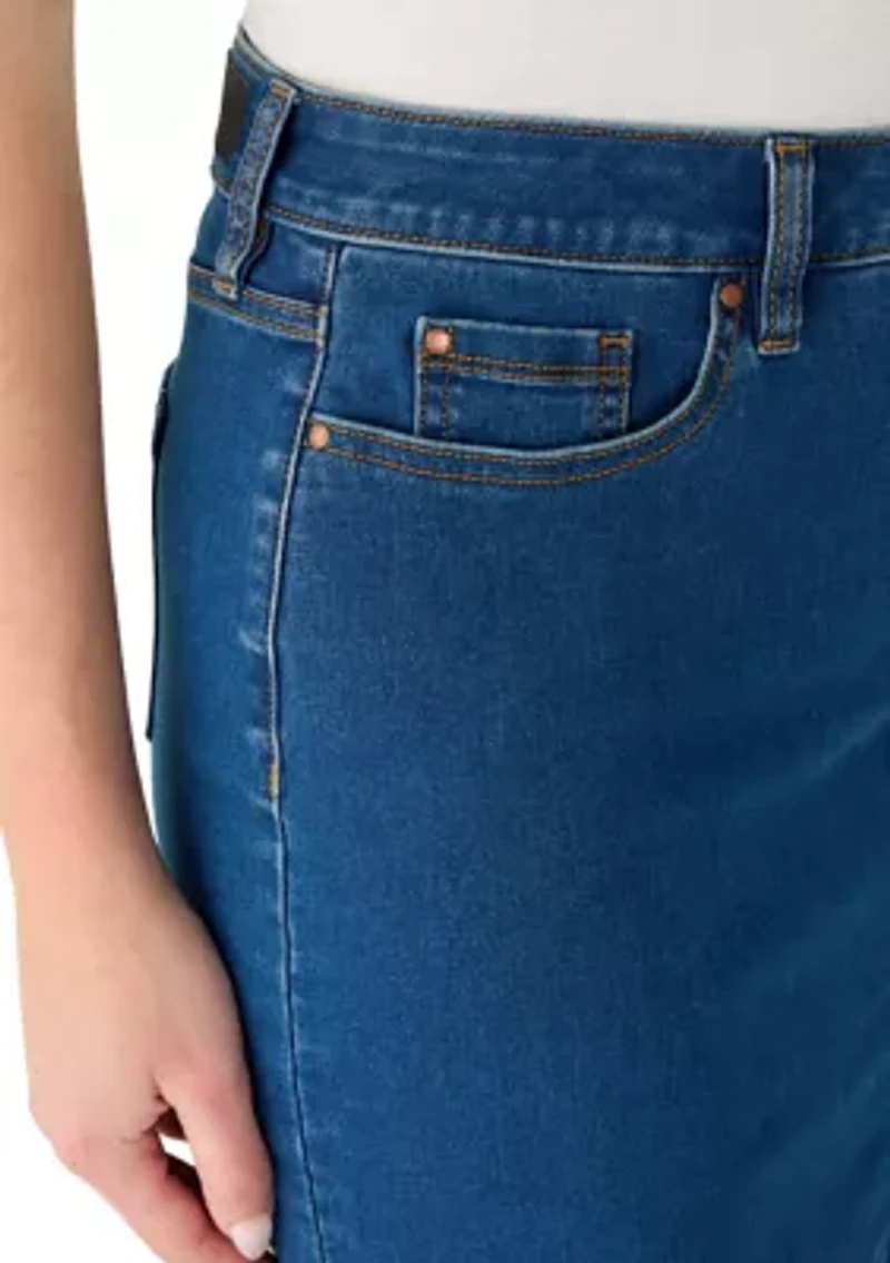 Women's Pencil Denim Skirt
