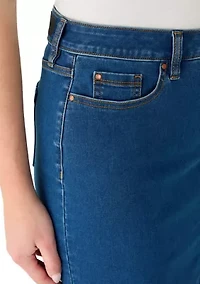 Women's Pencil Denim Skirt