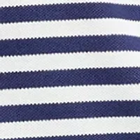Women's Feeder Stripe Dolman Sleeve Tie Waist T-Shirt